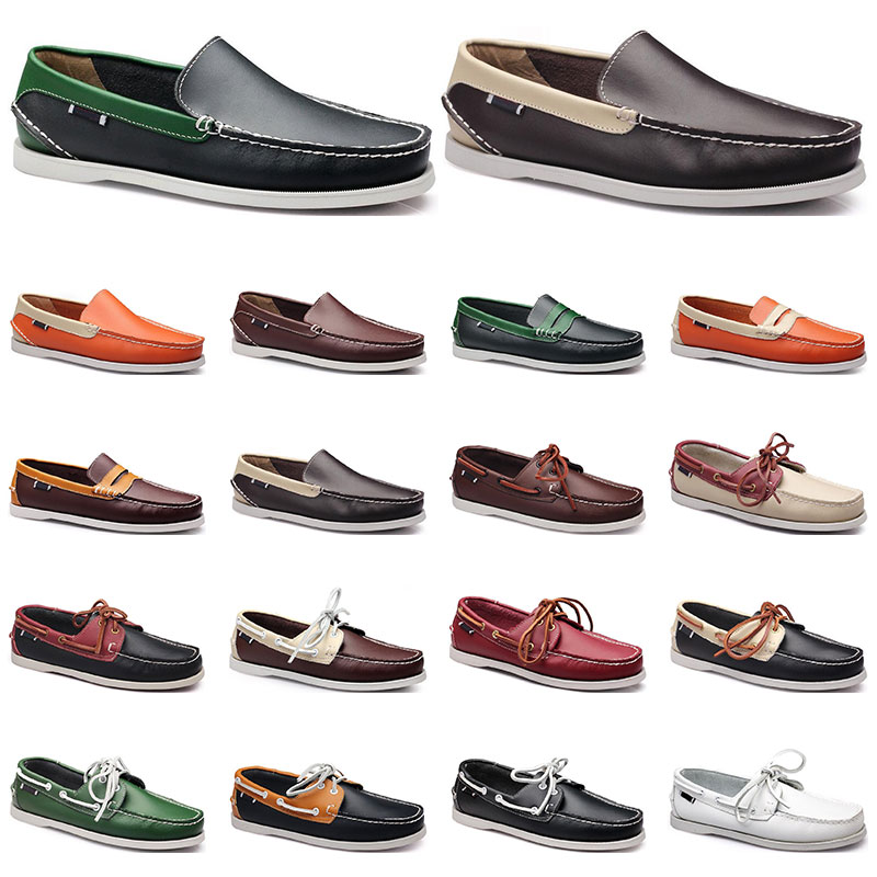 107 Womens sneakers Sailing shoe mens casual leather shoes black white red green orange brown outdoor trainers size 38-45, 14
107 Womens sneakers Sailing shoe mens casual leather shoes black white red green orange brown outdoor trainers size 38-45, 14