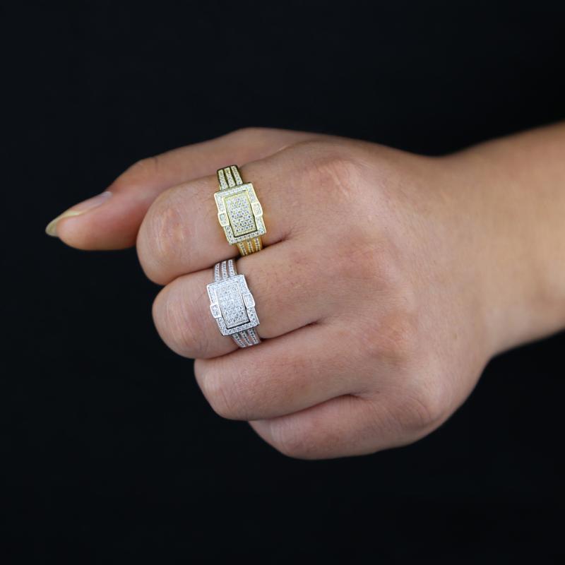 Wedding Rings 2021 Hiphop Iced Out Gold Silver Color Micro Pave 5A Cz Cubic Zirconia Band Engagement Ring For Men Boy Fashion Jewelry
Wedding Rings 2021 Hiphop Iced Out Gold Silver Color Micro Pave 5A Cz Cubic Zirconia Band Engagement Ring For Men Boy Fashion Jewelry