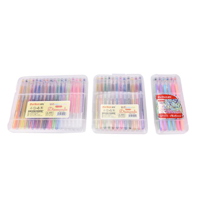 12/24/36PCS/Set Gel Pen Set Refills Metallic Pastel Neon Glitter Sketch Drawing Color Pen School Stationery Marker For Kid Gifts
12/24/36PCS/Set Gel Pen Set Refills Metallic Pastel Neon Glitter Sketch Drawing Color Pen School Stationery Marker For Kid Gifts