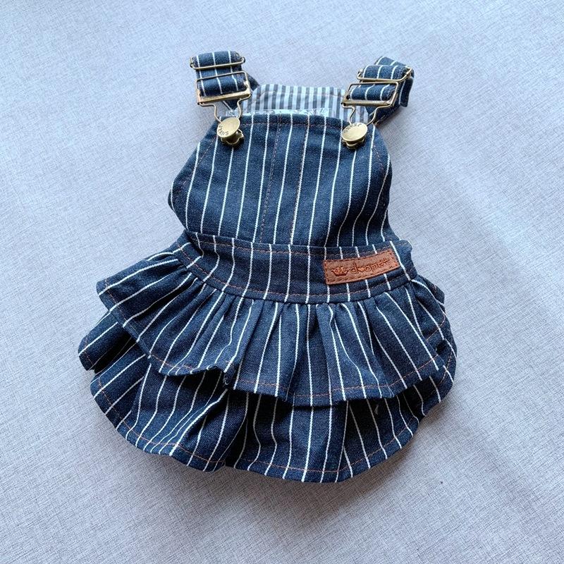 Dog Apparel Puppy Girl Denim Clothes Summer Dress For Dogs Clothing Chihuahua Small Breeds Of Poodle York Pomeranian Pet Skirt
Dog Apparel Puppy Girl Denim Clothes Summer Dress For Dogs Clothing Chihuahua Small Breeds Of Poodle York Pomeranian Pet Skirt