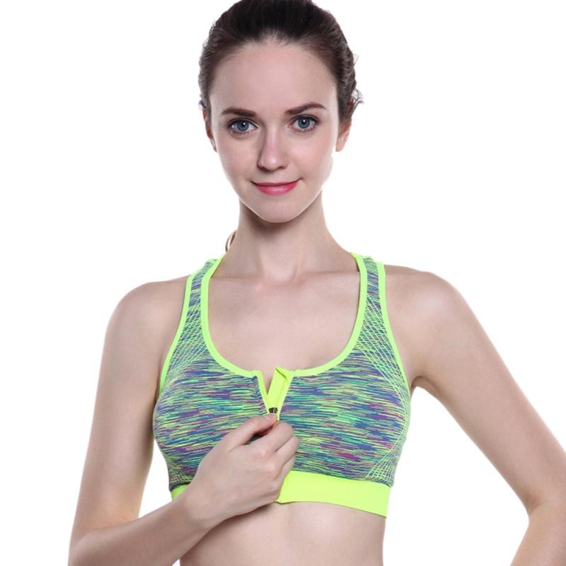 Gym Clothing Women Lingerie Breathable No Rims Quick-drying Front Zipper Yoga Running Casual Underwear Fitness Sports Bra
Gym Clothing Women Lingerie Breathable No Rims Quick-drying Front Zipper Yoga Running Casual Underwear Fitness Sports Bra