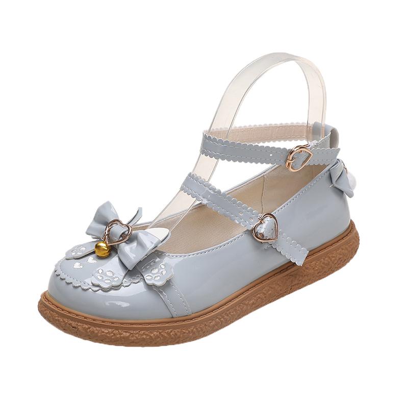 Dress Shoes Mary Jane Girls Lolita Casual Patent Leather For Women Bow Knot Mules Retro Cosplay Women's Loafers, Sky blue
Dress Shoes Mary Jane Girls Lolita Casual Patent Leather For Women Bow Knot Mules Retro Cosplay Women's Loafers, Sky blue