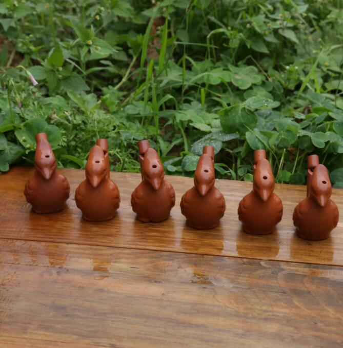 Whistle Vintage Water Bird Arts Crafts Whistles Clay Ocarina Warbler Song Ceramic Chirps Children Bathing Toys GGA2002 Free shipping