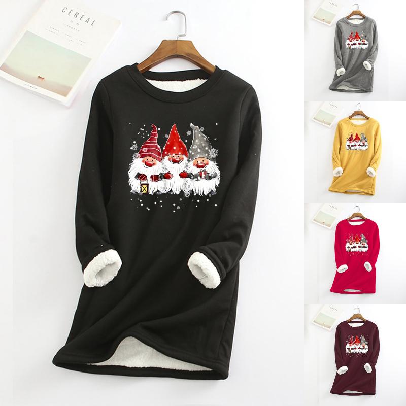 Women's Blouses & Shirts Oversize Plush Blouse Women Autumn Christmas Snowman Printing Thick Fleece Underwear Top Vintage Keep Warm O-neck T, White
Women's Blouses & Shirts Oversize Plush Blouse Women Autumn Christmas Snowman Printing Thick Fleece Underwear Top Vintage Keep Warm O-neck T, White