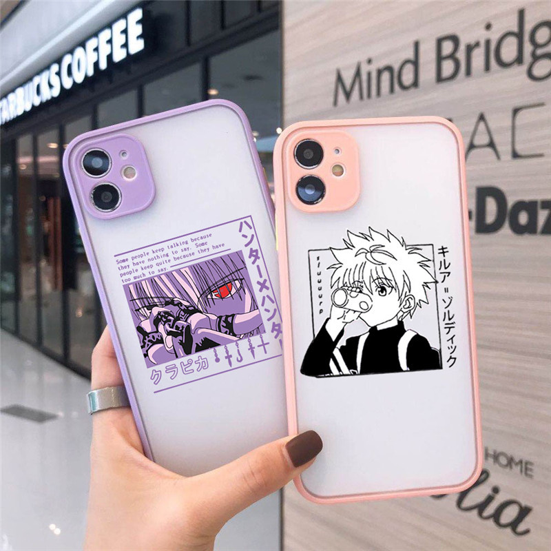 Phone Cover for IPhone 12 11 Pro Max X S R 7 8 7Plus 8Plus 6S SE2 Hisoka Hunter Killua Zoldyck Anime Clear Case Funda
Phone Cover for IPhone 12 11 Pro Max X S R 7 8 7Plus 8Plus 6S SE2 Hisoka Hunter Killua Zoldyck Anime Clear Case Funda