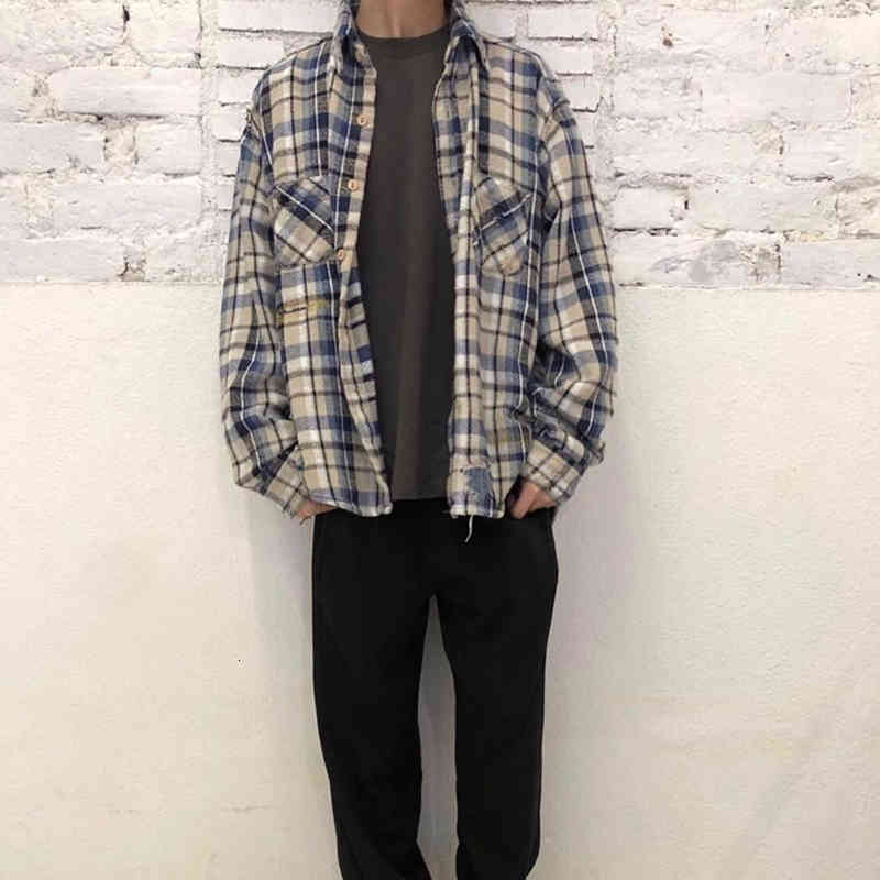 Men's Casual Shirts Kenijima retro bordado solto flanela retalhos xadrez camisa dos homens vibe estilo lapela oversize casual streetwear topos 4NL2, 1# shoe box
Men's Casual Shirts Kenijima retro bordado solto flanela retalhos xadrez camisa dos homens vibe estilo lapela oversize casual streetwear topos 4NL2, 1# shoe box