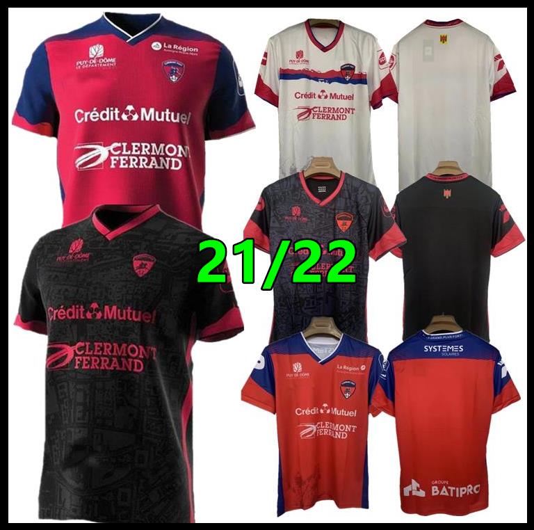 2021 2022 Clermont Foot 63 soccer jerseys 21/22 MAILLOT de foott bayo Dossou Allevinah Berthomier Magnin Iglesias TELL Men football shirts t, Black
2021 2022 Clermont Foot 63 soccer jerseys 21/22 MAILLOT de foott bayo Dossou Allevinah Berthomier Magnin Iglesias TELL Men football shirts t, Black