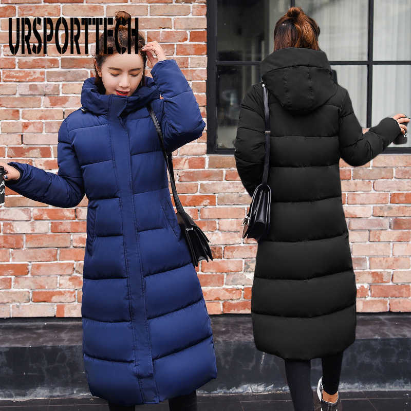 High Quality Long Winter Jacket and Coat for Women Hooded Long Parka Mujer Women Elegant Casaco Feminino Parka Outwear Invierno 210528