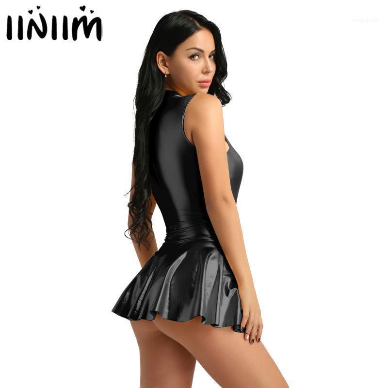 Sexy Women Ladies Leather Bodycon Dress Sissy Sleeveless Short Mini Party Night Club Pole Dance Zip Back Leotard Dresses1, Black
Sexy Women Ladies Leather Bodycon Dress Sissy Sleeveless Short Mini Party Night Club Pole Dance Zip Back Leotard Dresses1, Black