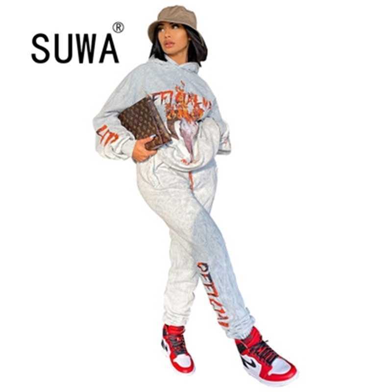 Cool Girl BF Style Track Suit Women 2 Piece Outfits Long Sleeve Loose Sweatshirt Top Jogger Leggings Matching Sets Wholesale 210525, Gray
Cool Girl BF Style Track Suit Women 2 Piece Outfits Long Sleeve Loose Sweatshirt Top Jogger Leggings Matching Sets Wholesale 210525, Gray