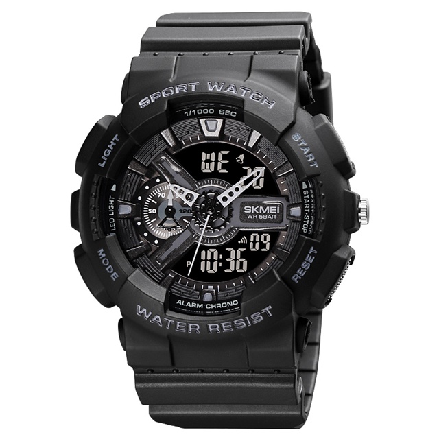SKMEI Youth Fashion Digital Watch Men Shockproof Waterproof Dual Wristwatches LED Chrono Alarm Clock Mens Watches Cool Hour 1688, Pink
SKMEI Youth Fashion Digital Watch Men Shockproof Waterproof Dual Wristwatches LED Chrono Alarm Clock Mens Watches Cool Hour 1688, Pink