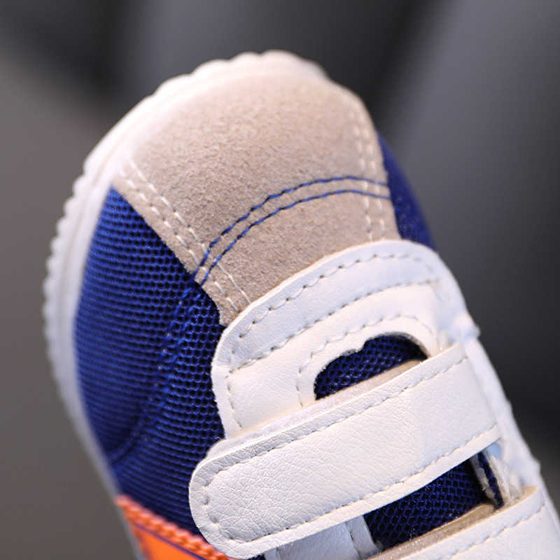 Athletic Outdoor Childrens sports 2025 Spring and Autumn collection boys fashionable soft sole Forrest Gump baby shoes girls casual shoes C260130