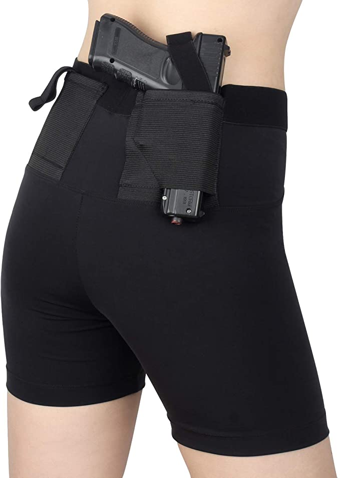 Tactical Short Gun Holster Quick Pull for Women Concealed Carry with Two Pistol Pockets Clothing Concealment Leggings Pants
Tactical Short Gun Holster Quick Pull for Women Concealed Carry with Two Pistol Pockets Clothing Concealment Leggings Pants