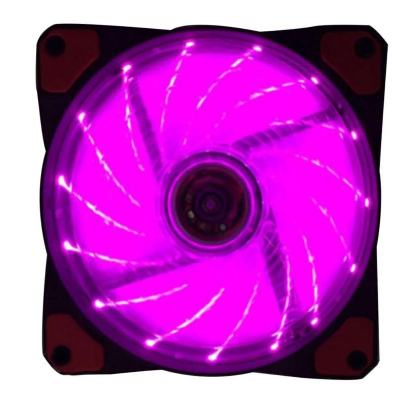 Laptop Cooling Pads 120mm Standard PC Case Fan LED Light Strip Cooler With Anti-Pads/Small 3PIN/Big 4PIN Interface