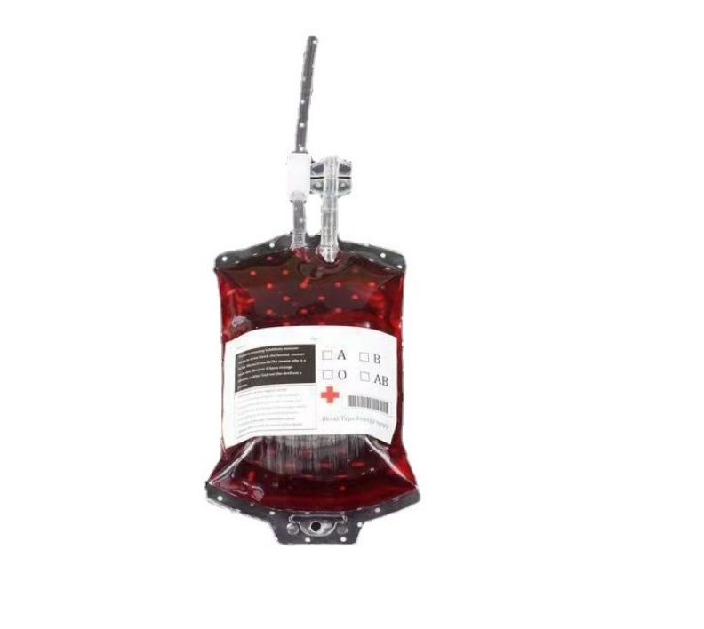 350ml Blood Juice Energy Drink Bag Halloween event Party supplies Pouch Props Vampires Reusable Package Bags