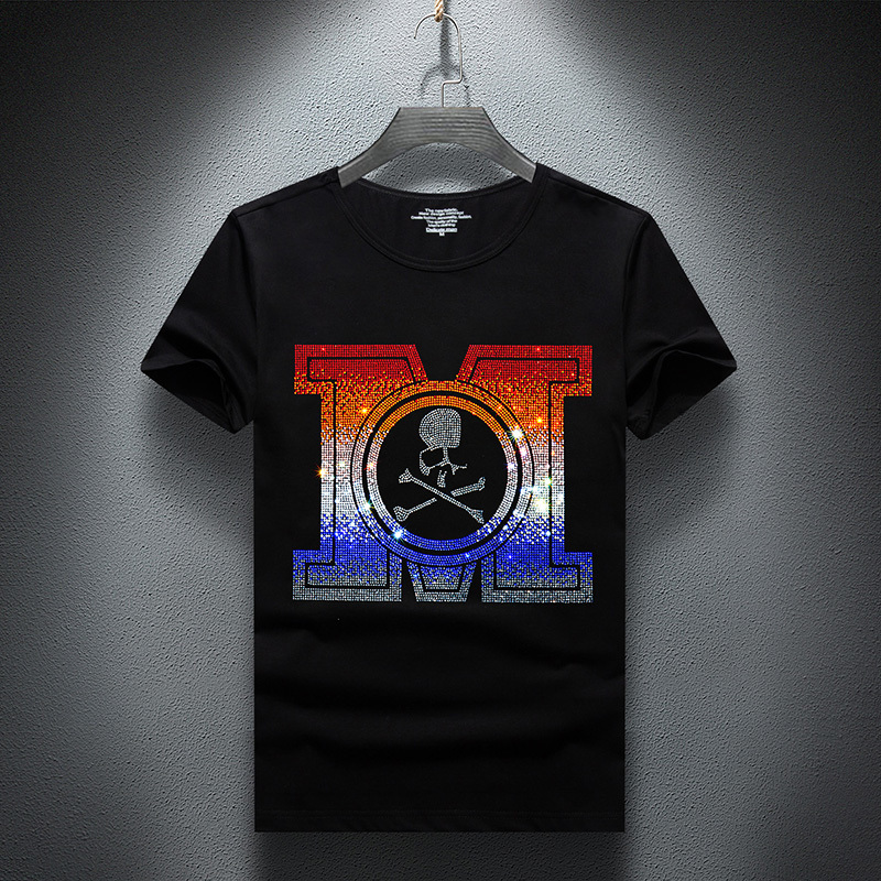 2021 New T-shirt Men Summer Short Sleeve Fashion Streetwear O-neck Slim Fit Cotton Tshirts Rhinestone Plus Size S-7xl Tops Tee Male X5ew, Black
2021 New T-shirt Men Summer Short Sleeve Fashion Streetwear O-neck Slim Fit Cotton Tshirts Rhinestone Plus Size S-7xl Tops Tee Male X5ew, Black