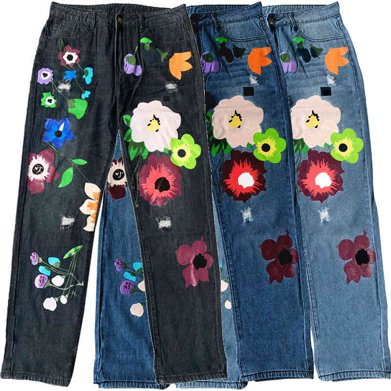 jeans sale shrimp skin fashion women's print show thin denim straight pants women, Blue
jeans sale shrimp skin fashion women's print show thin denim straight pants women, Blue
