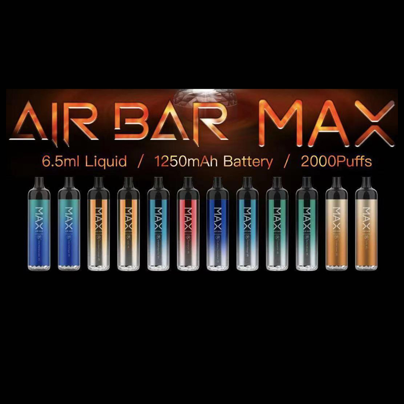 NEW Air Bar Max Disposable Vape Pen Kit 18350 Battery Pods Cartridges Vapors Device e Cigs Vaporizers Kits VS Bang XXLl Air Bar Lux
NEW Air Bar Max Disposable Vape Pen Kit 18350 Battery Pods Cartridges Vapors Device e Cigs Vaporizers Kits VS Bang XXLl Air Bar Lux