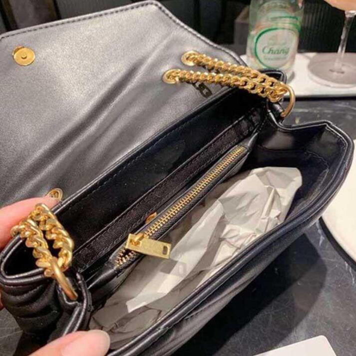New Designers s ic Handbag Ladies Shoulder Bag Women Sier Gold Hardware Messenger Bags Shopping Handbags Free shipping