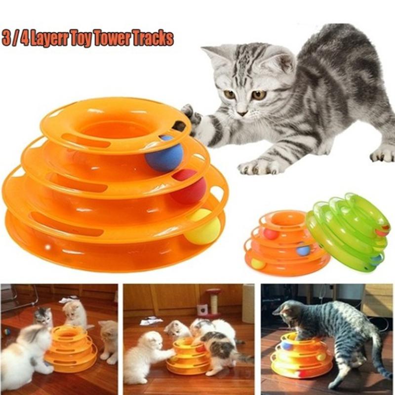 Cat Toys Three Level Pet Catpuzzle Toy Training Amusement Plate Kitten Tower Tracks Disc Intelligence Triple Tumblers Track Ball
Cat Toys Three Level Pet Catpuzzle Toy Training Amusement Plate Kitten Tower Tracks Disc Intelligence Triple Tumblers Track Ball