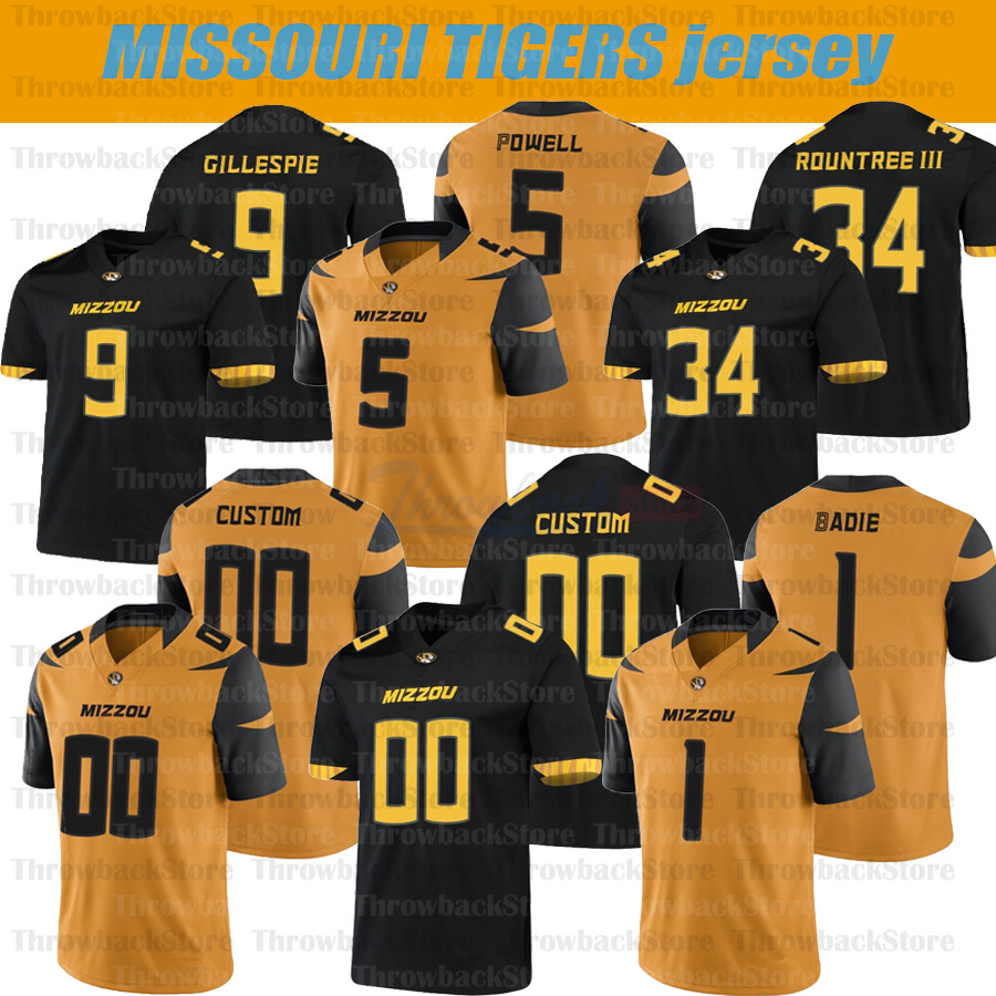 Custom MISSOURI TIGERS # 1 Tyler Badie #5 Terry Beckner Jr. #34 Larry Rountree III#9 Tyree Gillespie Jerseys Jerseys, White 2
Custom MISSOURI TIGERS # 1 Tyler Badie #5 Terry Beckner Jr. #34 Larry Rountree III#9 Tyree Gillespie Jerseys Jerseys, White 2