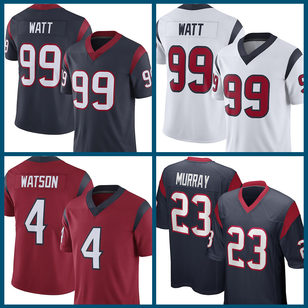 Houston Texans NFL 99 J.J. Watt American football Jersey 4 Deshaun Watson 23 Arian Foster 90 Jadeveon Clowney 2 Mark Ingram II 31 David John, Black;red
Houston Texans NFL 99 J.J. Watt American football Jersey 4 Deshaun Watson 23 Arian Foster 90 Jadeveon Clowney 2 Mark Ingram II 31 David John, Black;red