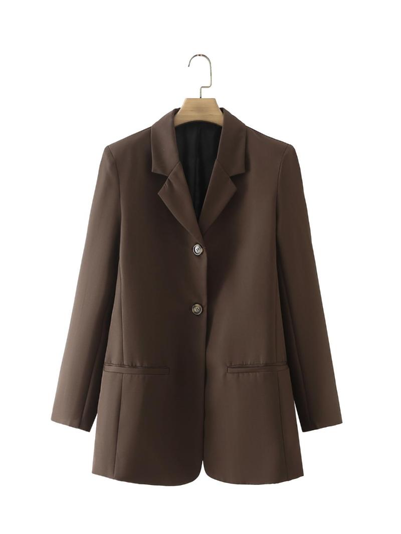 Women' Suits & Blazers 2021 Autumn Winter Women Female Sexy Polyester Blazer Brand Blouse Outwear Suit, Royal blue 
Women' Suits & Blazers 2021 Autumn Winter Women Female Sexy Polyester Blazer Brand Blouse Outwear Suit, Royal blue