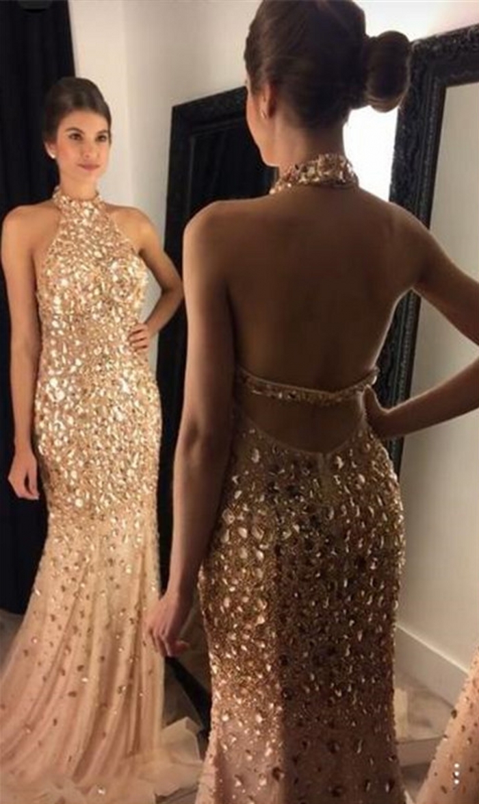 2021 New Illusion Halter Mermaid with Rhinestone Long Graduation Es Gold Evening Prom Gowns Vi4h
2021 New Illusion Halter Mermaid with Rhinestone Long Graduation Es Gold Evening Prom Gowns Vi4h