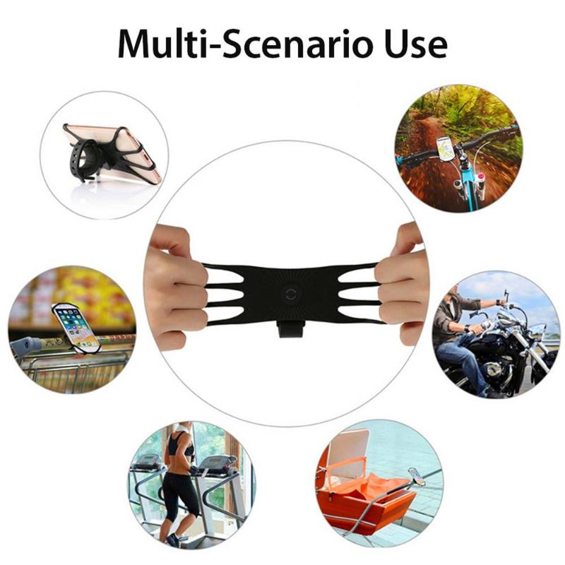 Stroller Parts & Accessories Bicycle Mobiles Phones Holder Multifunctional Silica Gels Mounted Supports For Cycling Navigation Handlebar Bra