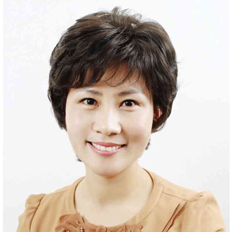 Middle aged and old short for mother real women's full head fluffy natural human hair wig set, Mechanism - natural black
Middle aged and old short for mother real women's full head fluffy natural human hair wig set, Mechanism - natural black