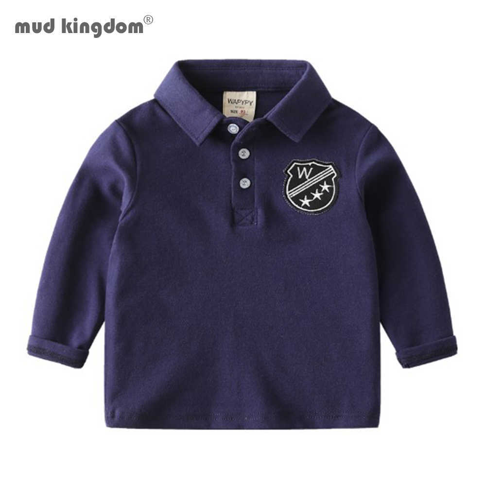 Mudkingdom Baby Shirts kids Long Sleeve Clothes Boys Tops Toddlers Clothing For Spring Autumn 210615, Blue
Mudkingdom Baby Shirts kids Long Sleeve Clothes Boys Tops Toddlers Clothing For Spring Autumn 210615, Blue