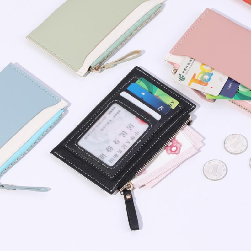Card Holders PU Zipper Cash ID Holder Pure Color Mini Business Case Name Holiday Gift Passport Cover Wallet, Black
Card Holders PU Zipper Cash ID Holder Pure Color Mini Business Case Name Holiday Gift Passport Cover Wallet, Black