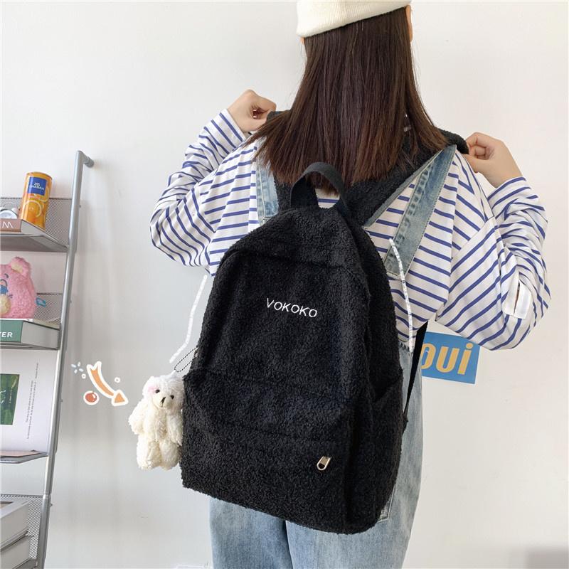 Backpack Cartoon Plush Rucksack High School Teenager Girls Ins Laptop Backpacks Bag Students Female Cute Tide Travel Pack, 08khaki
Backpack Cartoon Plush Rucksack High School Teenager Girls Ins Laptop Backpacks Bag Students Female Cute Tide Travel Pack, 08khaki