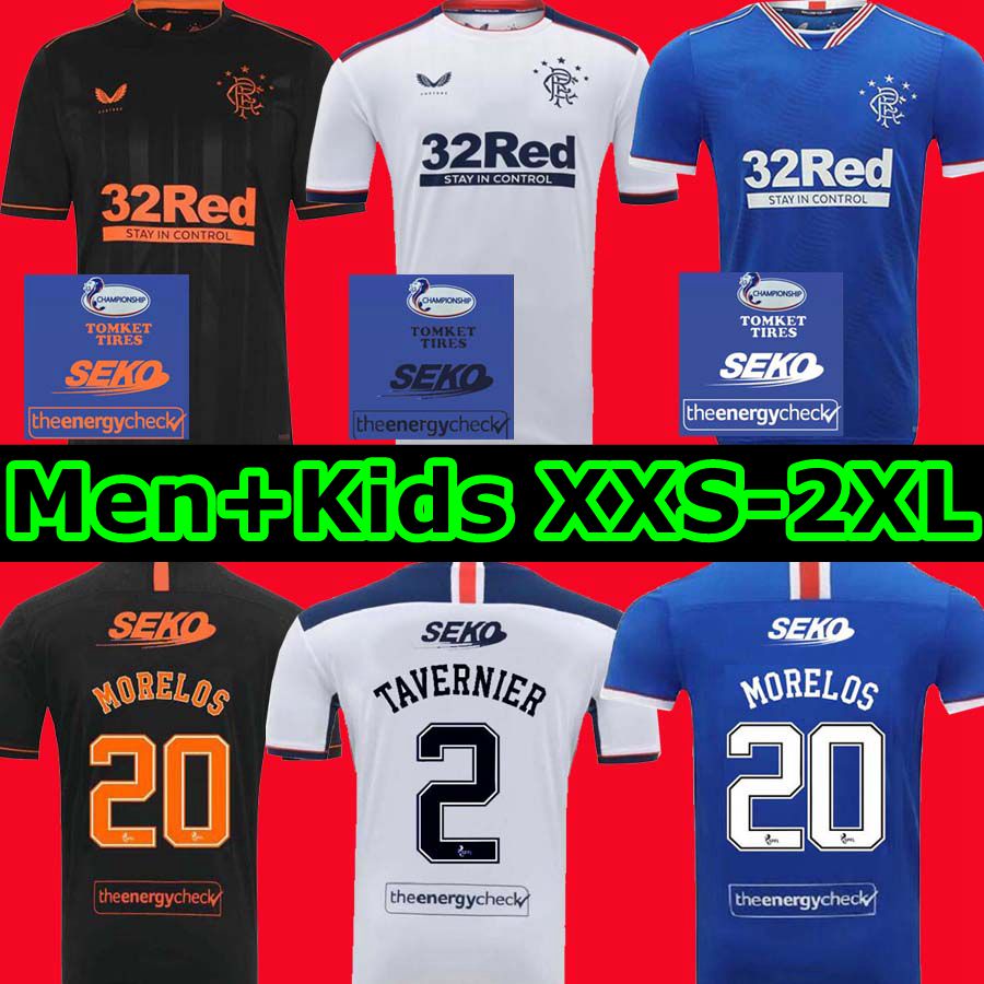 2020 2021 Glasgow Rangers FC Jersey ROOFE MORELOS TAVERNIER HOME AWAY THIRD MAN KIDS CHILD 20 21 Soccer Football Shirt Uniform, Black;yellow
2020 2021 Glasgow Rangers FC Jersey ROOFE MORELOS TAVERNIER HOME AWAY THIRD MAN KIDS CHILD 20 21 Soccer Football Shirt Uniform, Black;yellow