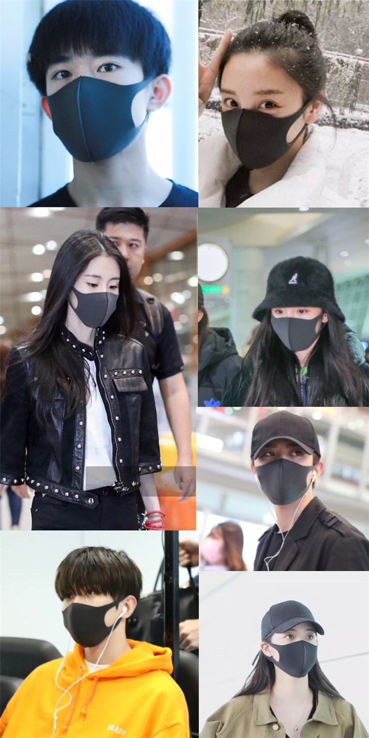Wholesale breathable dust-proof reusable mask black ice silk outdoor fashion thin face
Wholesale breathable dust-proof reusable mask black ice silk outdoor fashion thin face