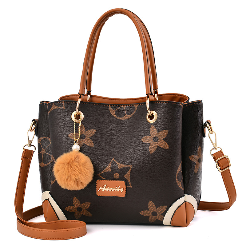 Designer handbag 2021 women's shoulder bag high-quality letters print leather handbag women's wallet big handbag set variety style, Orange
Designer handbag 2021 women's shoulder bag high-quality letters print leather handbag women's wallet big handbag set variety style, Orange