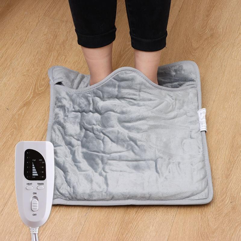 Carpets 6 Temperatures 4 Timer Settings Cramps Shoulders Foot Heating Pad Electric Heated Warmers, Grey
Carpets 6 Temperatures 4 Timer Settings Cramps Shoulders Foot Heating Pad Electric Heated Warmers, Grey