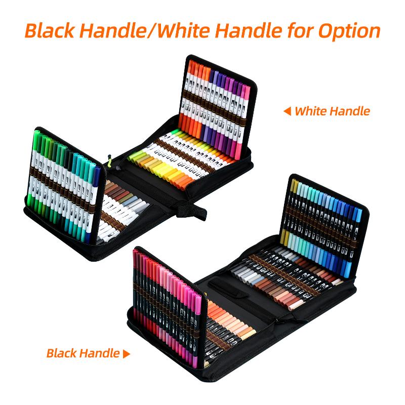 Gift Sets 120 Colors Dual Tip Brush Pens Art Markers Set With And Fine Tips Colored Pen For Children Adults Artists Drawing
Gift Sets 120 Colors Dual Tip Brush Pens Art Markers Set With And Fine Tips Colored Pen For Children Adults Artists Drawing