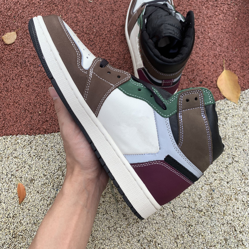 2021 Jumpman 1 High OG Hand Crafted Basketball Shoes Mens Womens Black Archaeo Brown Dark Chocolate Outdoor Sports Sneakers 36-45, Pay for extra lace
2021 Jumpman 1 High OG Hand Crafted Basketball Shoes Mens Womens Black Archaeo Brown Dark Chocolate Outdoor Sports Sneakers 36-45, Pay for extra lace