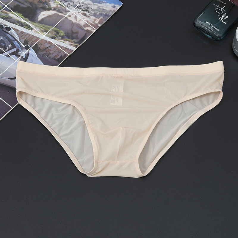 Wholesale Low Waist Ice Silk Underpants Solid Boxer Briefs Mens Boys Summer Underwear 1425, Brown
Wholesale Low Waist Ice Silk Underpants Solid Boxer Briefs Mens Boys Summer Underwear 1425, Brown