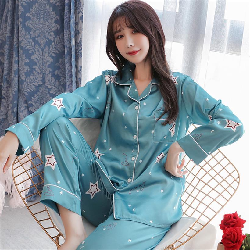 pajamas sets silk pyjama womens sleepwears spring summer homewear satin autumn loungewear suit plus size 3xl 4xl 5xl, Black;red
pajamas sets silk pyjama womens sleepwears spring summer homewear satin autumn loungewear suit plus size 3xl 4xl 5xl, Black;red