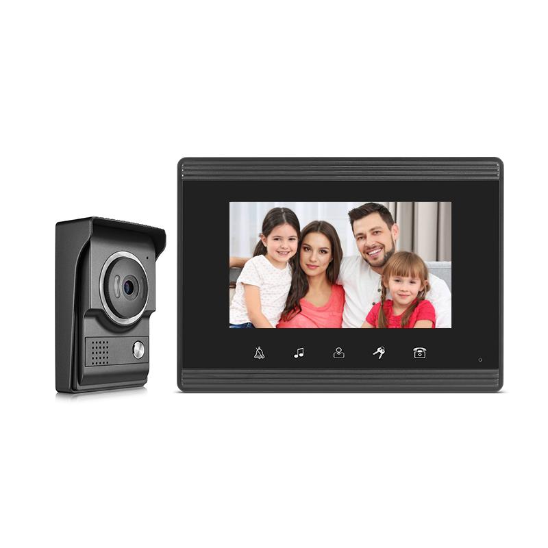 Intercom System Wired 7 inch TFT Color Monitor Electronic Doorbell Camera Video Doorbell Unlock Handfree Intercom Smart Home
Intercom System Wired 7 inch TFT Color Monitor Electronic Doorbell Camera Video Doorbell Unlock Handfree Intercom Smart Home