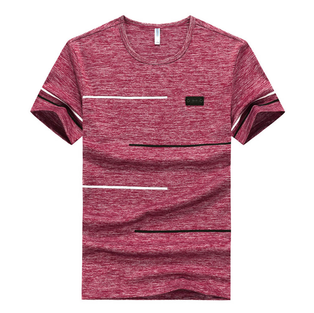 Style Short Sleeve T Shirt Men O Neck Polyester Mens T Shirt Summer Cool Tee Male Slim Casual Tee Shirts Homme Plus Size 9XL 210518