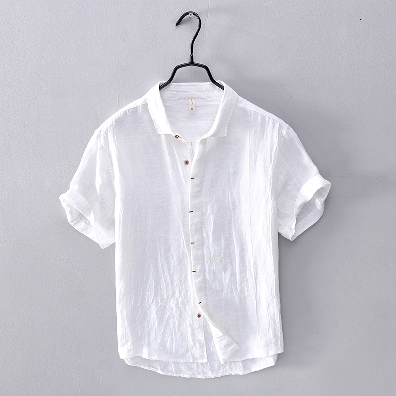 2021 New Vero Novo Estilo De Linho Puro Masculina Marca Casual Manga Curta Camisas Para Moda Confortvel Slida Camisa Dos Homens Irbp, Sky blue
2021 New Vero Novo Estilo De Linho Puro Masculina Marca Casual Manga Curta Camisas Para Moda Confortvel Slida Camisa Dos Homens Irbp, Sky blue