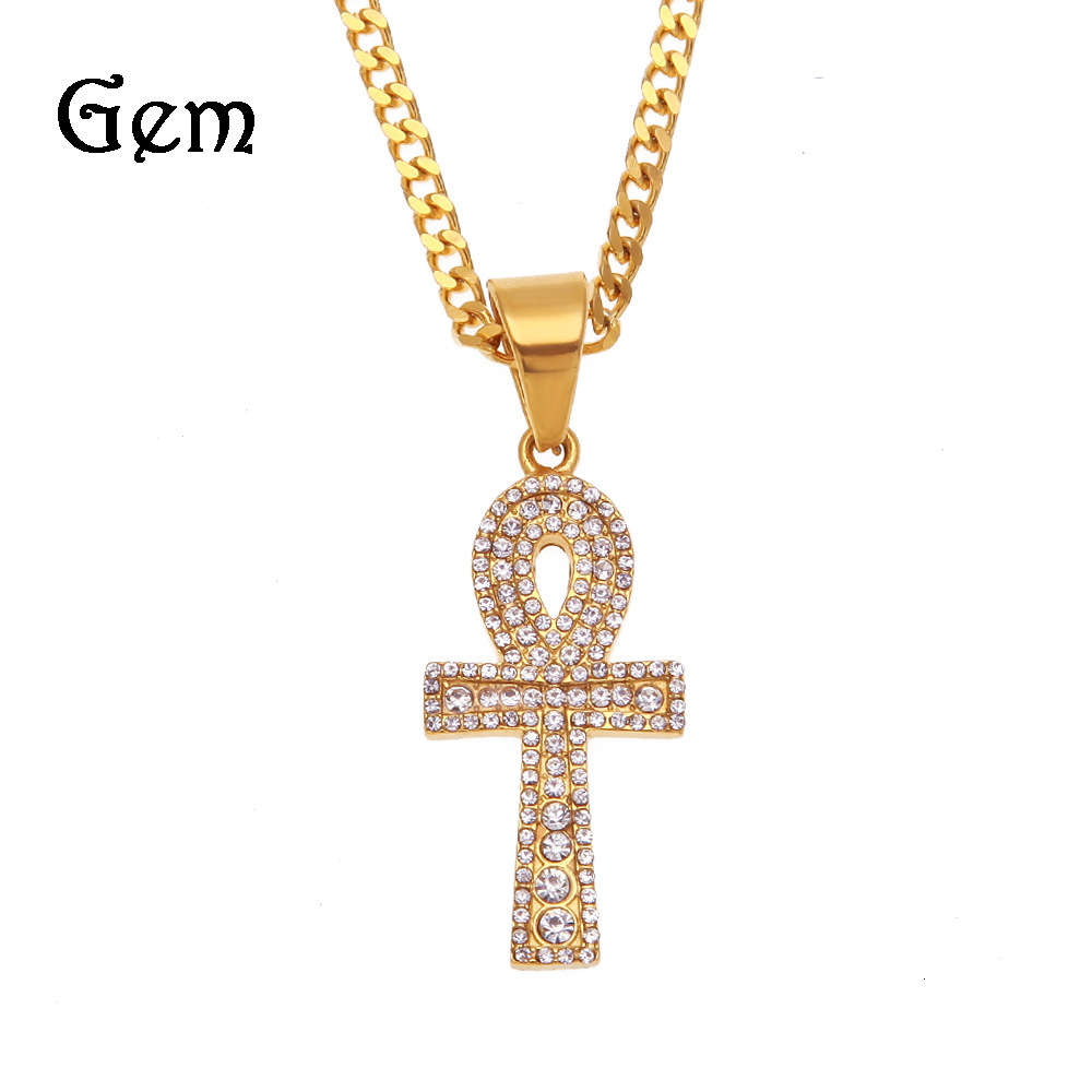 Hip hop men's stainless steel vacuum electroplated anher Key Necklace men's diamond necklace
Hip hop men's stainless steel vacuum electroplated anher Key Necklace men's diamond necklace