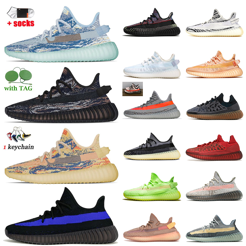 Top Quality 2022 Fashion Running Shoes men women MX Blue Rock Oat Dazzling Blue Beluga Reflective Static Mono Clay CMPCT Slate Red Black Size 36-48 Trainers Sneakers, D52 black red 36-48