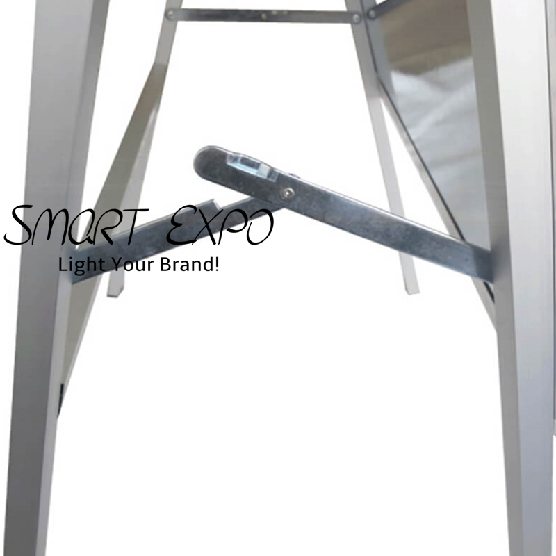 Aluminum Sidewalk Poster Stand A1 Size Advertising Display Rack