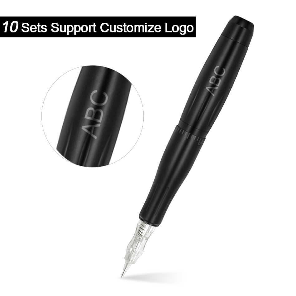 BMX Permanent Makeup Machine Tattoo Pen Professional Digital tattoo PMU Sets with Cartridges Eyebrow Lip LW002 210622