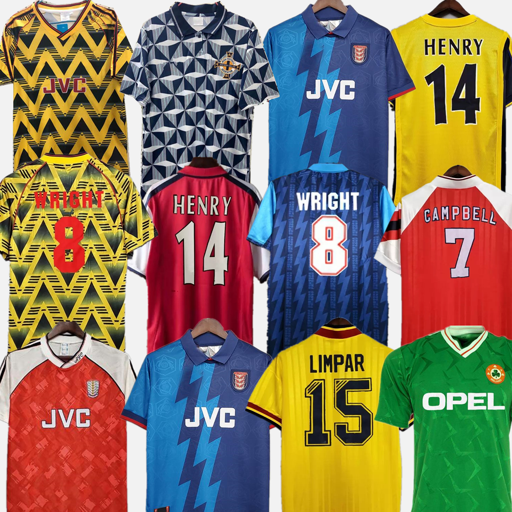 2005 2006 Gunner Retro Soccer Jerseys Highbury 05 06 Thierry 14# Henry Bergkamp Classic Camisa Football Shirts, 00 02 ls
2005 2006 Gunner Retro Soccer Jerseys Highbury 05 06 Thierry 14# Henry Bergkamp Classic Camisa Football Shirts, 00 02 ls