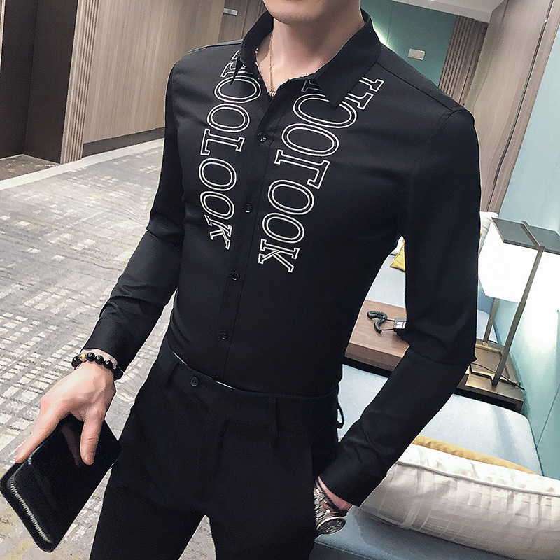 2021 New Estilo Britnico Mais Tamanho 5xl-s Carta Bordados Camisas Homens Manga Longa Simples Todos Os Jogos Fino Ajuste Casual Blusa Homme, Black
2021 New Estilo Britnico Mais Tamanho 5xl-s Carta Bordados Camisas Homens Manga Longa Simples Todos Os Jogos Fino Ajuste Casual Blusa Homme, Black